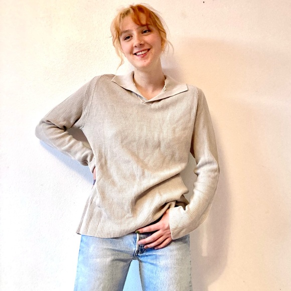 BUY 2 GET 1 FREE - Armani Exchange retro grunge chic sweater - Picture 3 of 6